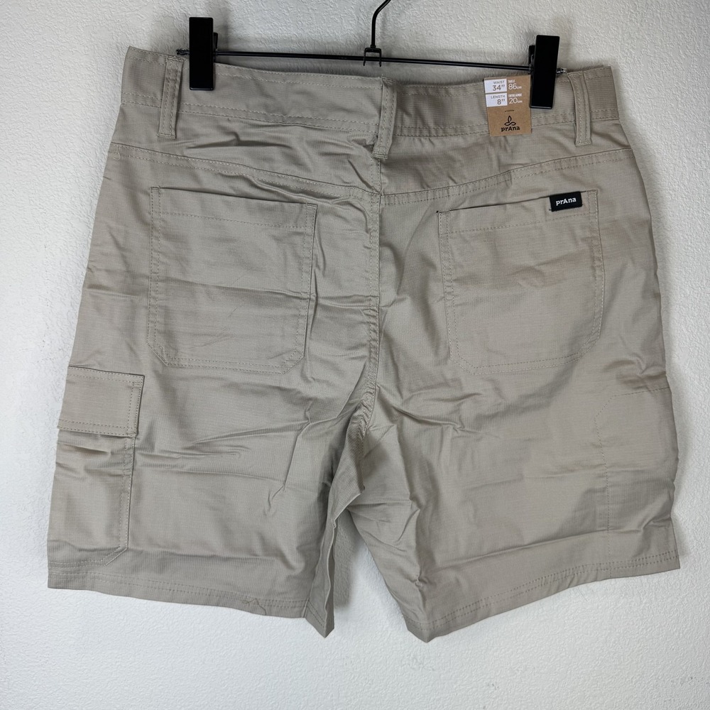 Prana Double Peak Shorts Mens 34 Standard Fit UPF 50 Hiking Outdoor Trail - Picture 6 of 11